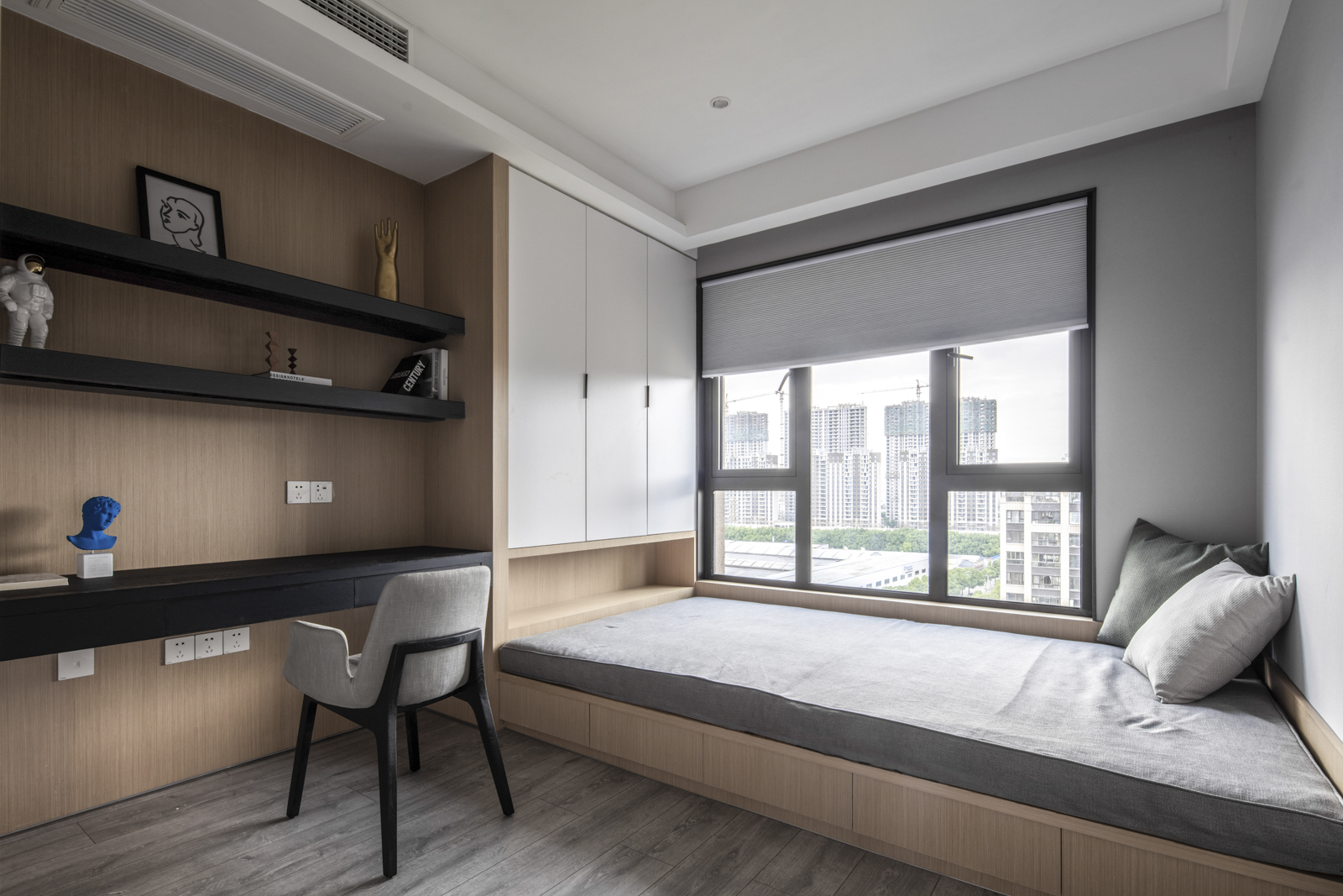 三居室现代简约装修效果图