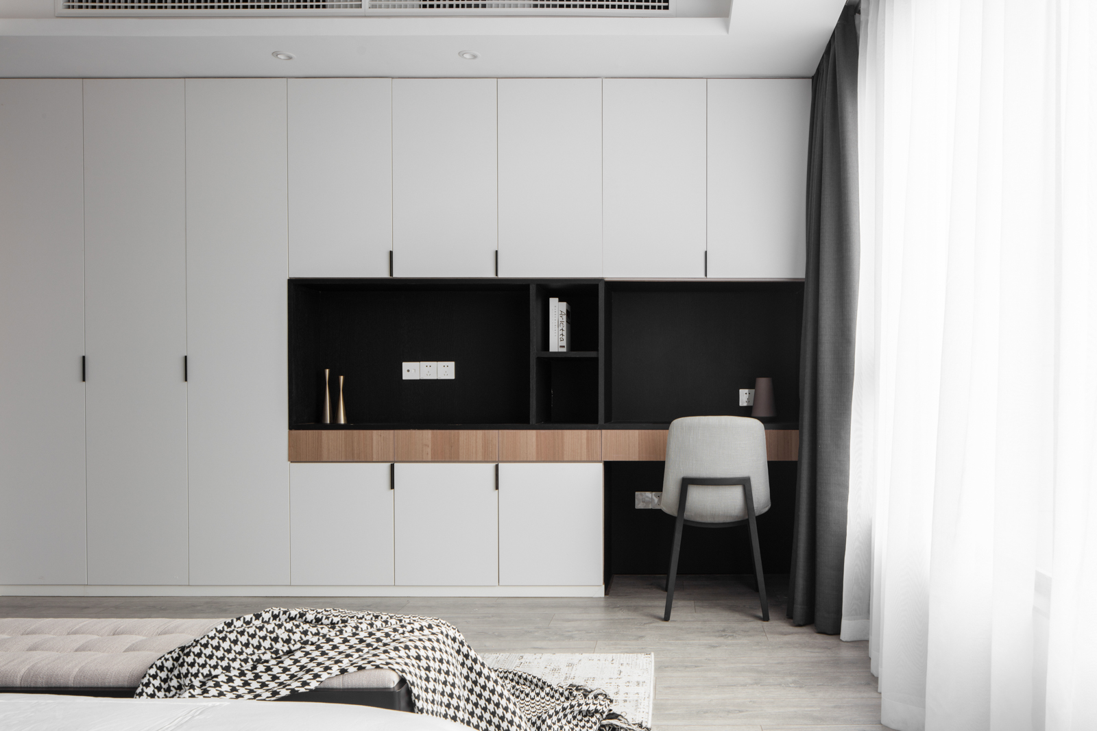 三居室现代简约装修效果图